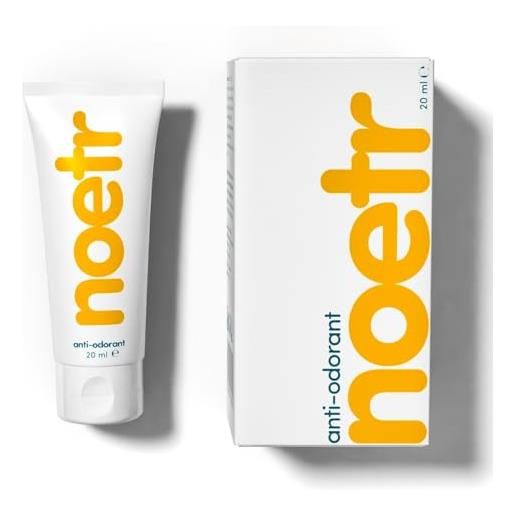Noetr deodorante - senza alluminio/alcool - contro gli odori del sudore - protezione 72h - bastano 6 settimane (20 ml) - unisex - formula anti macchia