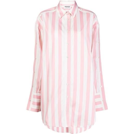 Monse chemisier a righe - rosa