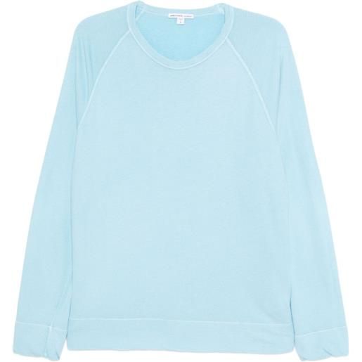James Perse felpa in spugna - blu