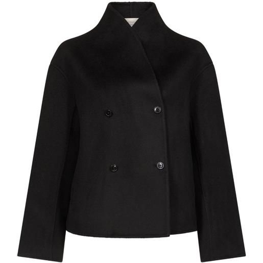 LouLou de Saison completo doppiopetto in lana - nero