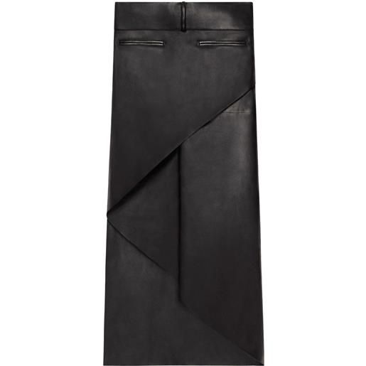 Courrèges gonna midi infinity - nero