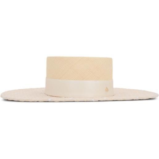 Maison Michel cappello a tesa larga - toni neutri