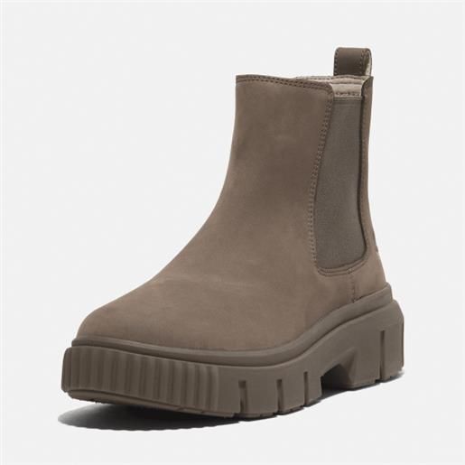 Timberland - stivale chelsea greyfield da donna in marrone, donna, marrone, taglia: 36