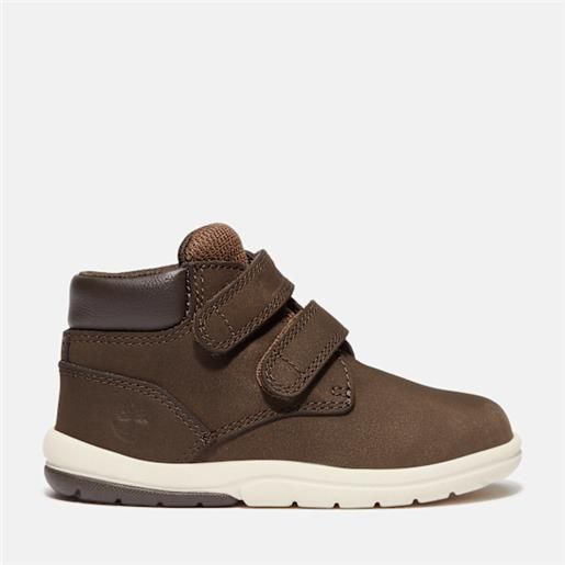 Timberland - scarponcino con velcro toddle tracks da bambino (dal 20 al 30) in marrone scuro, marrone, taglia: 21