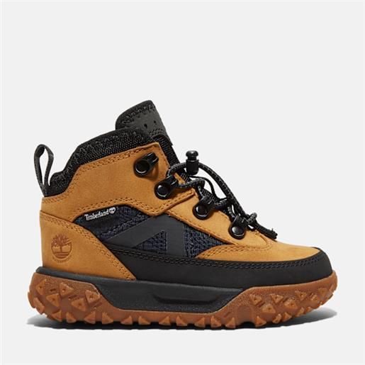 Timberland - scarpa hiker con cordino elastico green. Stride motion 6 da bambino (dal 20 al 30) in giallo, giallo, taglia: 21