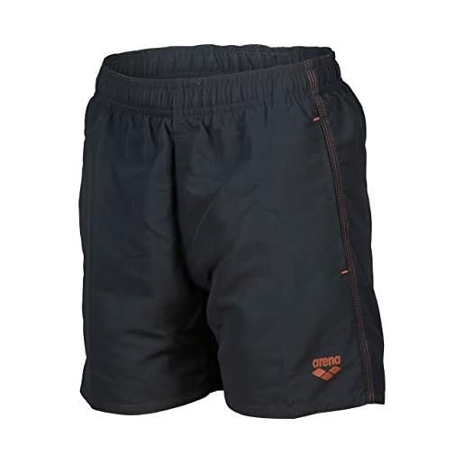 Arena solid boxer r costume bambino mare e piscina, costume da bagno in morbido tessuto riciclato ad asciugatura rapida, boxer mare con slip interno in mesh e tasche laterali