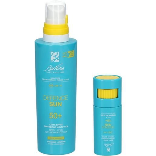 Defence sun stick 50+ 9ml + latte spr50+ 200ml 200+9 ml set