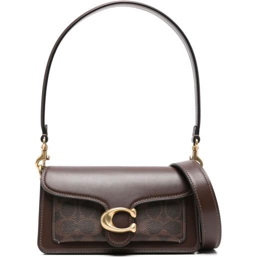 Coach borsa a spalla tabby - marrone