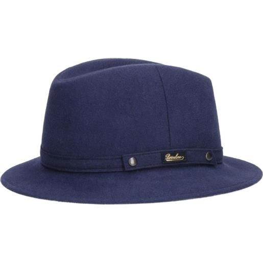 Borsalino cappello con tasca - blu