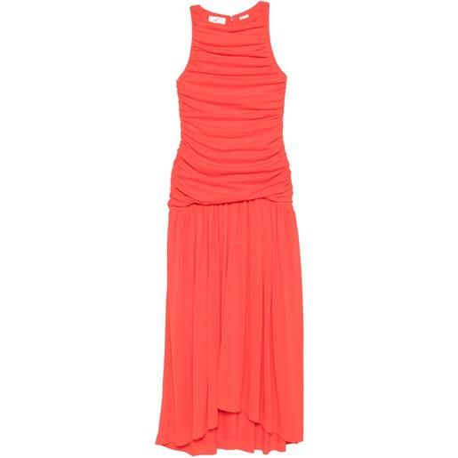 BITE Studios abito evidente con arricciatura - rosso