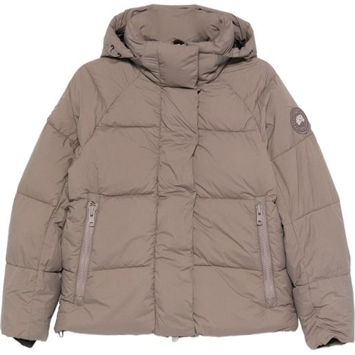 Canada Goose giacca trapuntata junction a collo alto - marrone