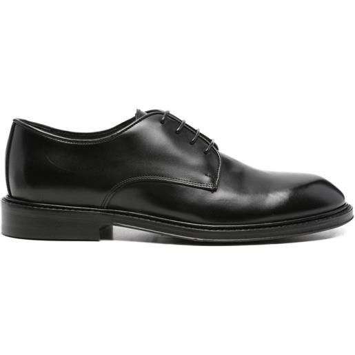 Corneliani derby in pelle - nero