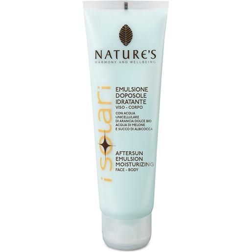 Nature's i solari emulsione doposole viso corpo 75 ml travel size - - 943308357
