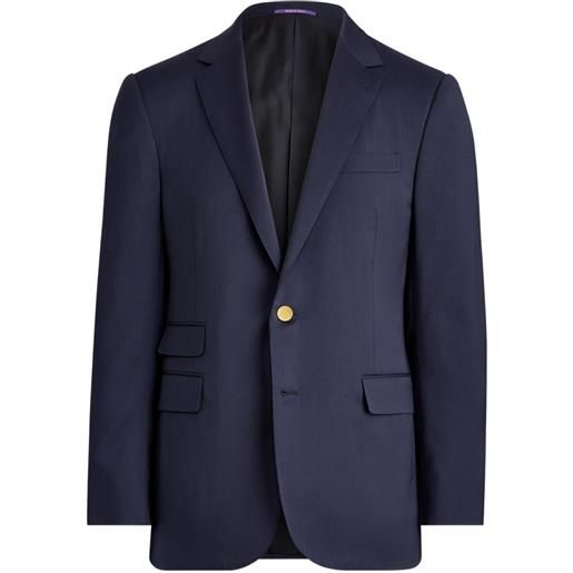 Ralph Lauren Purple Label blazer sartoriale serge - blu