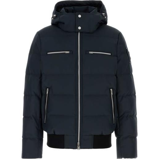 Moose Knuckles piumino cloud con cappuccio - blu