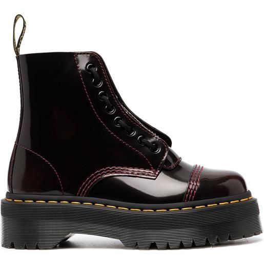 Dr. Martens stivaletti stringati - rosso