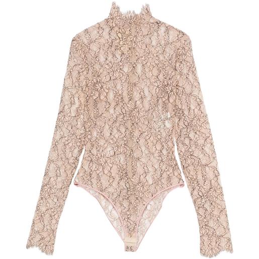 Valentino Garavani body a collo alto - toni neutri