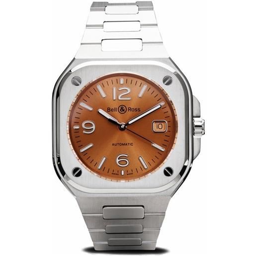 Bell & Ross orologio br-05 40mm - marrone