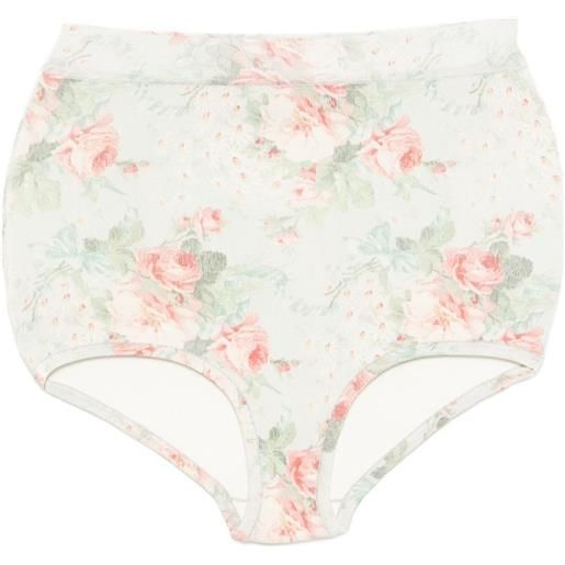 Simone Rocha slip a fiori - multicolore