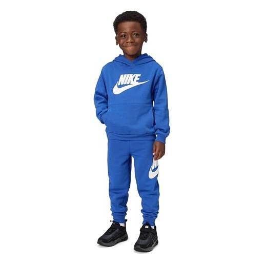 NIKE tuta da bambini club fleece blu taglia 5-6 a codice 86l135-u89