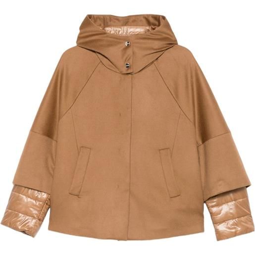 Herno giacca con cappuccio - marrone
