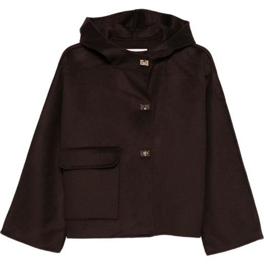 Ba&Sh giacca con cappuccio - marrone