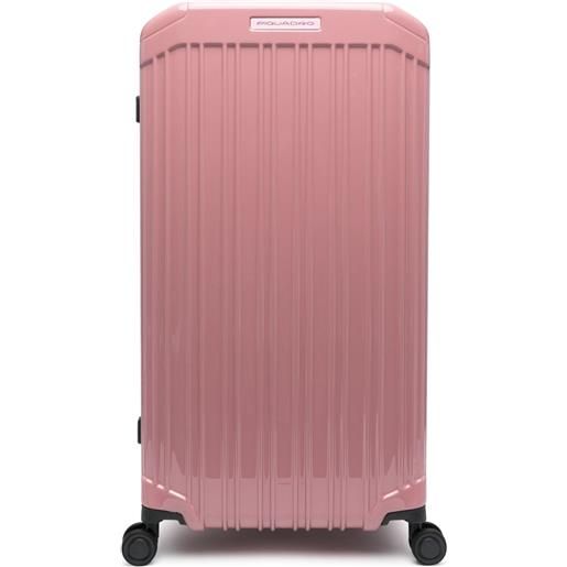 PIQUADRO valigia hardside spinner - rosa
