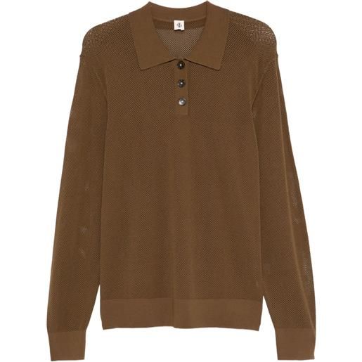 The Garment polo in tete - marrone