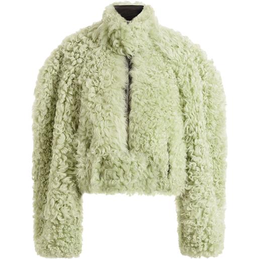 16Arlington giacca nofre in shearling - verde