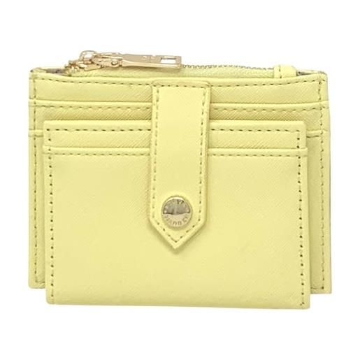 Portafoglio Piccolo Zip Around Con Doppio Scomparto In Pelle COCCINELLE Linea Tassel Colore Silk