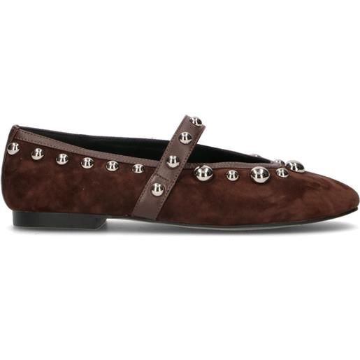 BIBI LOU ballerina donna marrone in suede