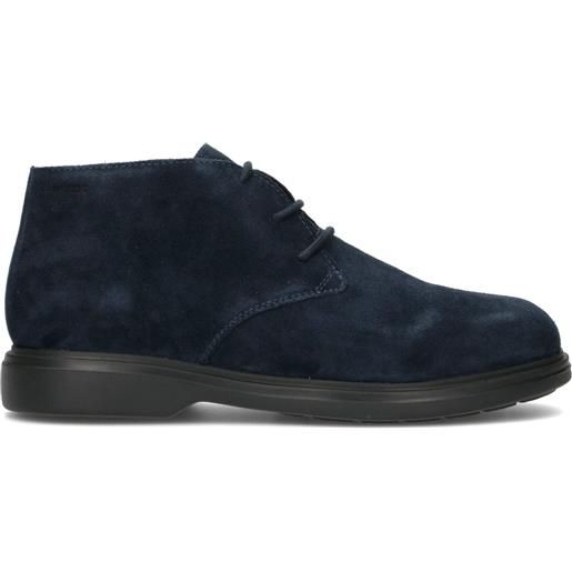 GEOX polacco uomo blu in suede