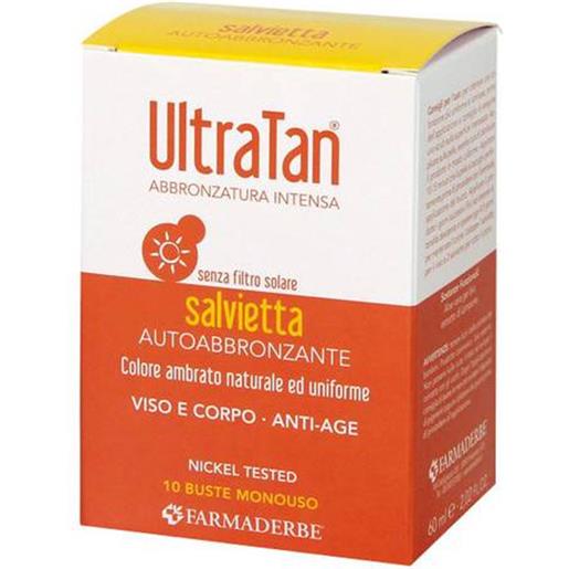 FARMADERBE ultra tan salviette autoabbronzanti 10 bst