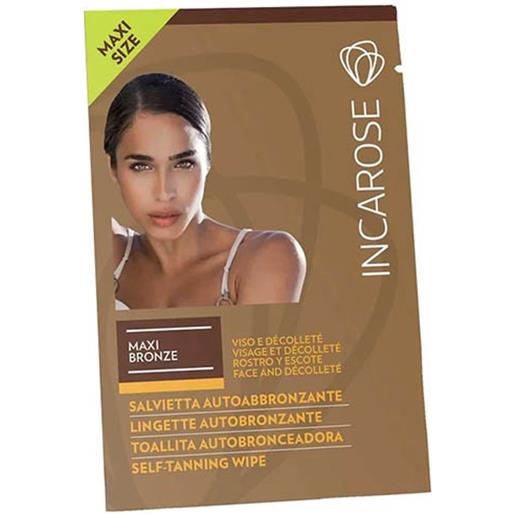 INCAROSE maxi bronze salvietta viso decollete