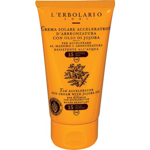 L'ERBOLARIO crema solare acceleratrice abbronzatura spf15 75 ml
