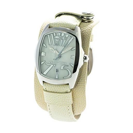 Chronotech CT7696M-13 Orologio Unisex Analogico Al Quarzo Con Cinturino In Pelle Di Vitello Blu - 3