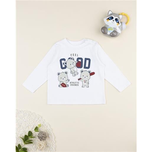 Prénatal t-shirt bimbo bianca "feel good"