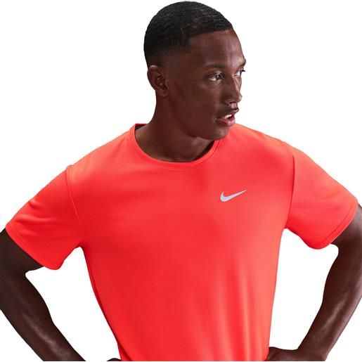 Nike t-shirt uomo Nike miler dri-fit rosso
