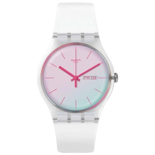 Swatch analogico so29k704-s14, bianco