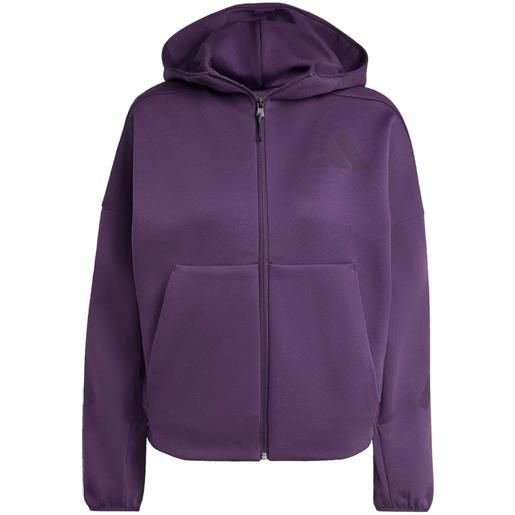 ADIDAS felpa full zip con cappuccio z. N. E. Donna