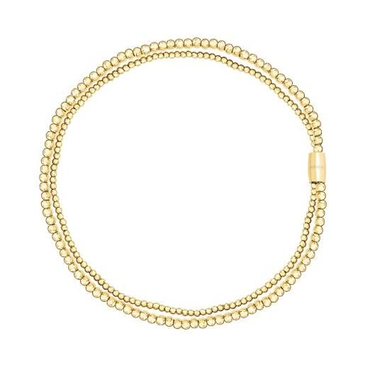 Collana Breil Medium Comet Collezione Magnetica System | Girocollo In Acciaio Lucido Oro 45 Cm | Chiusura A Magnete - 3
