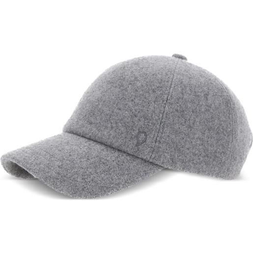 Helen Kaminski cappello da baseball ledger con ricamo - grigio
