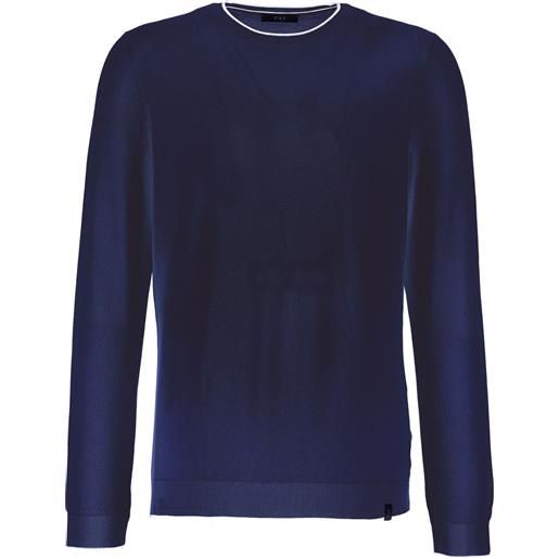 Fay maglione girocollo - blu