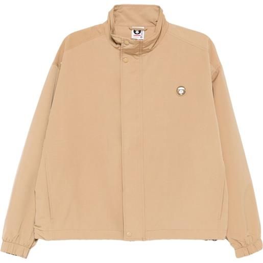 AAPE BY *A BATHING APE® giacca con applicazione - marrone