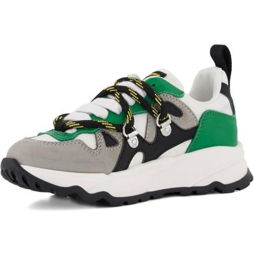 DSQUARED2 KIDS sneakers con inserti - grigio