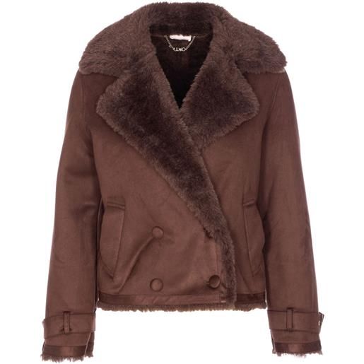 LIU JO giacca doppiopetto - marrone