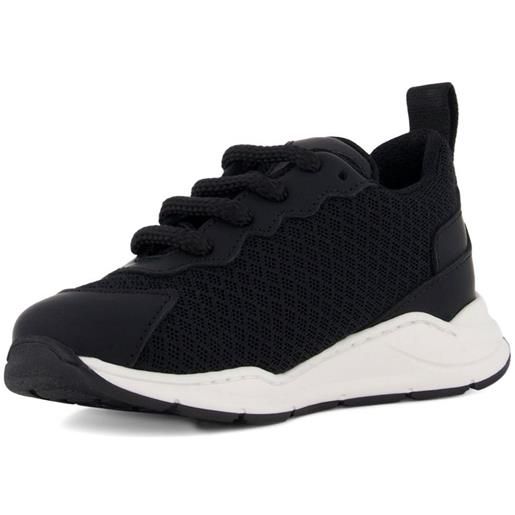 DSQUARED2 KIDS sneakers in rete - nero