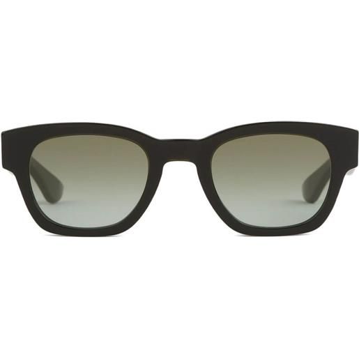 Alexander McQueen occhiali da sole squadrati - nero