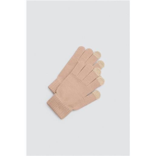Ysabel Mora guanti beige touch