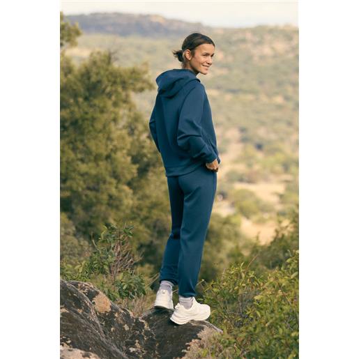 Ysabel Mora pantaloni sportivi blu da jogging con tasche